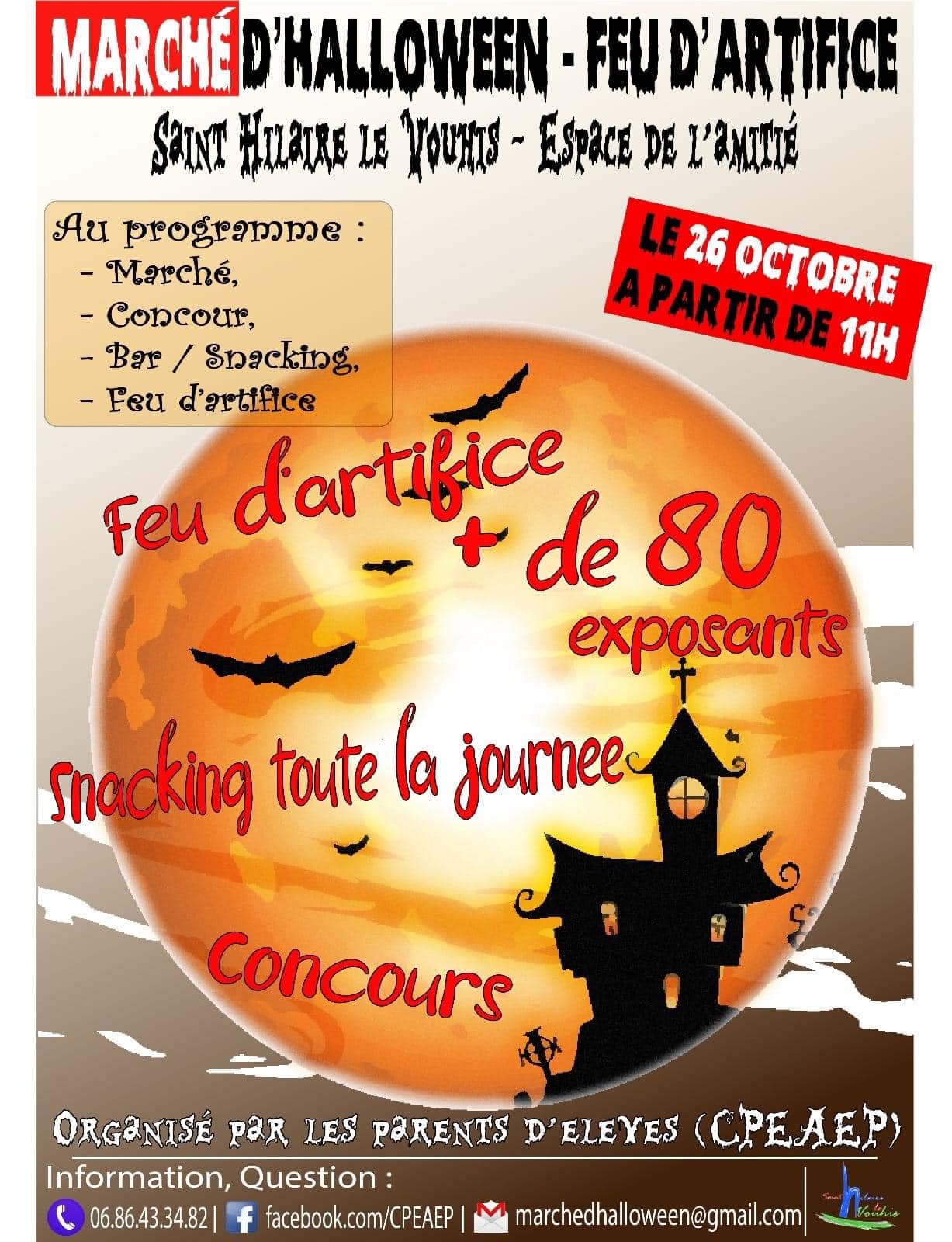 You are currently viewing Marché d’Halloween de St Hilaire le Vouhis